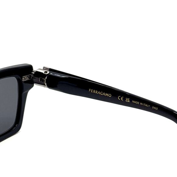 New, SALVATORE FERRAGAMO Sunglasses SF2013S 001 Authentic - Picture 9 of 12
